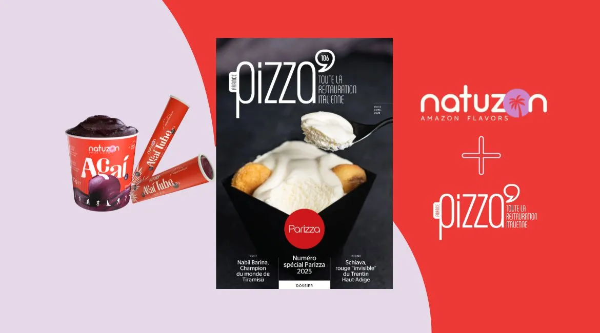 Natuzon sulla stampa: citazione nella rivista France Pizza